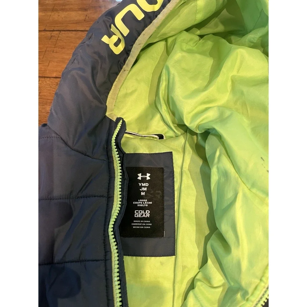 Under Armour Boys Puffer Jacket And‎ 2 Hoodies Size Medium